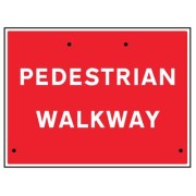 Re-Flex Sign - Pedestrian Walkway