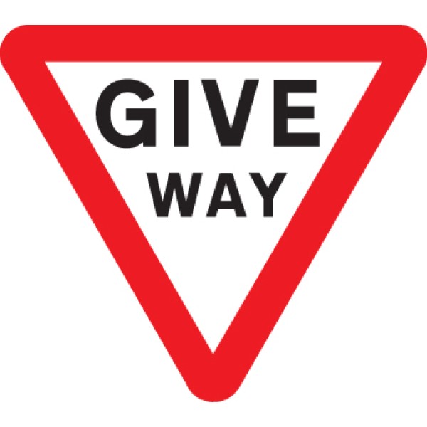 Give Way - Class R2 - Permanent