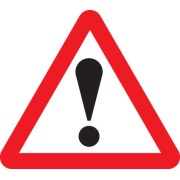 ! - Road Traffic - Exclamation Symbol - Class RA1 - Temporary