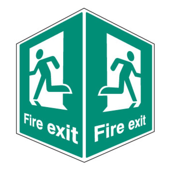 Fire Exit - Projecting Sign