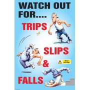 Trips Slips and Falls - Poster