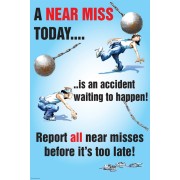 A Near Miss Today - Poster