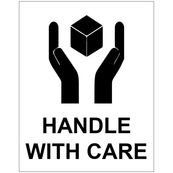 Handle with Care - Labels (Roll of 250)