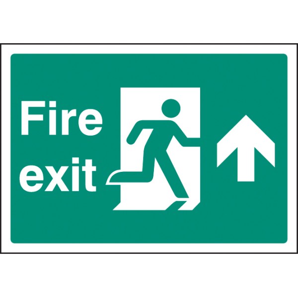 A4 - Fire Exit - Straight / Up