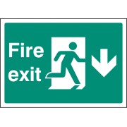 A4 - Fire Exit Down