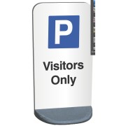 Visitors Parking Only - Temporary Sign