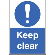 Keep Clear - Floor Graphic