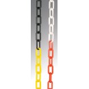 Yellow and Black Polyethylene Chain