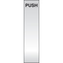 Push - Deluxe Engraved Door Plate