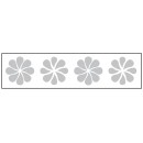 Glass Highlighting - Frosted Crystal Decals - Flower