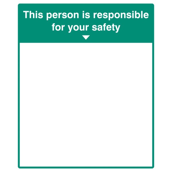 Mirror Message - This Person Is Responsible for Your Safety