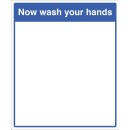 Mirror Message - Now Wash Your Hands