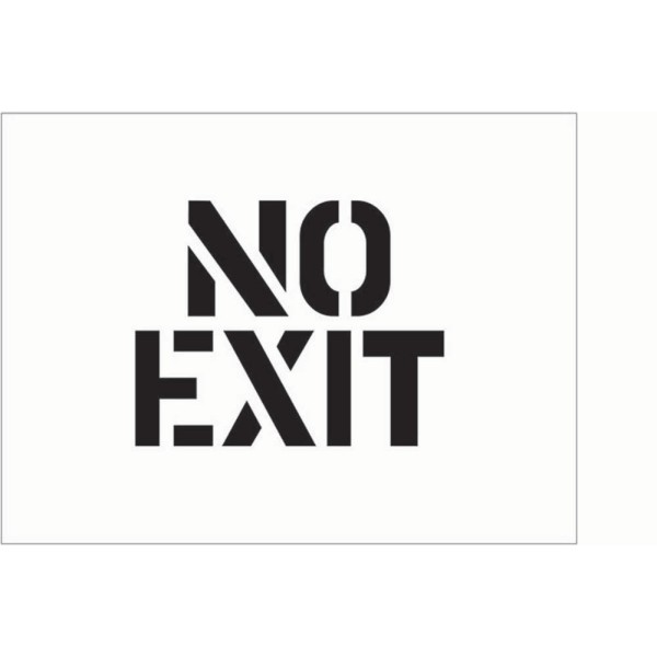 Stencil - No Exit