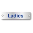 Ladies - Visual Impact - Aluminium Door Sign