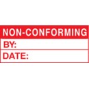 Non-conforming - Quality Control Labels (Roll of 100)