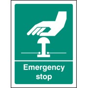 Emergency Stop (White / Green)