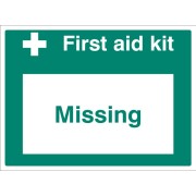 First Aid Kit Missing