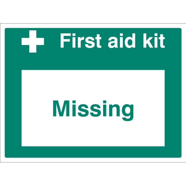 First Aid Kit Missing