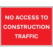 No Access to Construction Traffic