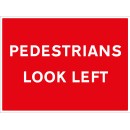 Pedestrians Look Left