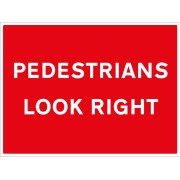 Pedestrians Look Right