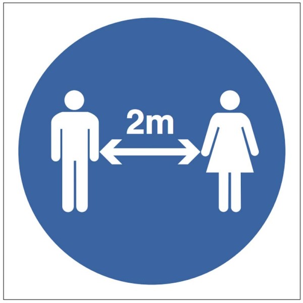 Distancing Symbol - 2m